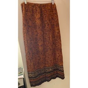 Hippie maxi skirt